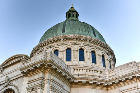 United States Naval Academy Chapel in Annapolis, Maryland.の写真素材