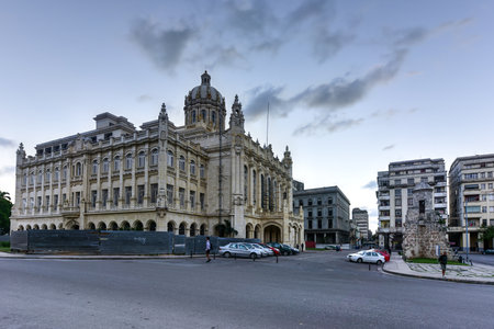 Havana, Cuba - January 8, 2017: Museum of the Revolution in Havana. The palace was the headquarters of the Cuban government for 40 years.のeditorial素材