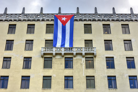Havana, Cuba - Jan 14, 2017: The National Hotel in Havana City, Cuba.のeditorial素材