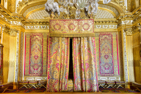 The famous Palace of Versailles in France.のeditorial素材