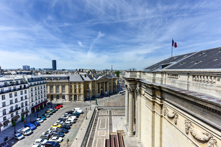 View of the Paris Skyline from the Pantheon.