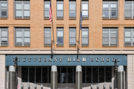 Stuyvesant High School commonly referred to as Stuy or Stuyvesant, is the most selective school of the nine specialized high schools in New York City, United States.のeditorial素材