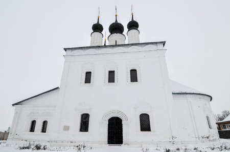 Saint Alexander Monastery in Suzdal, the Golden Ring of Russiaの写真素材