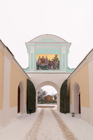 The Ipatiev Monastery, a male monastery, situated on the bank of the Kostroma River just opposite...