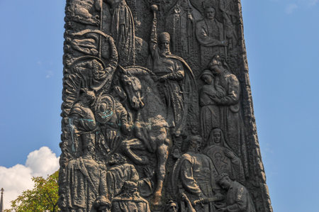 Monument of Taras Shevchenko and the Wave of National Revival.