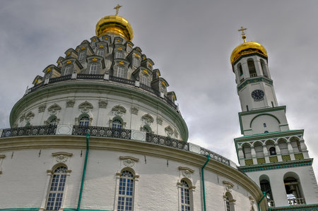 New Jerusalem Monastery in Istra, Russia. It  is a major monastery of the Russian Orthodox Church in Moscow Oblast, Russia.のeditorial素材