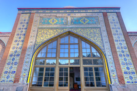 The Blue Mosque in Yerevan, Armenia. The Mosque established in 1765 and reconstructed between 1996...