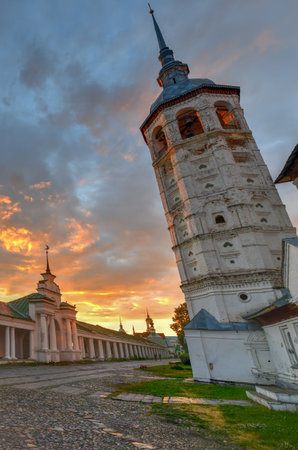 Church of icon of Our Lady of Smolensk in Suzdal. Suzdal is a famous tourist attraction and part of the Golden Ring of Russia.の写真素材