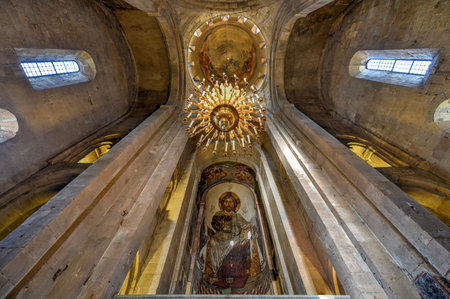 Mtskheta, Georgia - July 10, 2018: TheÂ Svetitskhoveli Cathedral is anÂ Eastern...