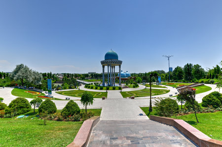 Memorial to the Victims of Repression in Tashkent, Uzbekistan.のeditorial素材
