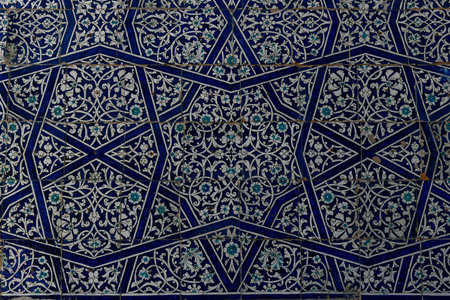 Khan Palace Tash-Khauli or stone palce, a harem for wives and concubines in Khiva, Uzbekistan.
