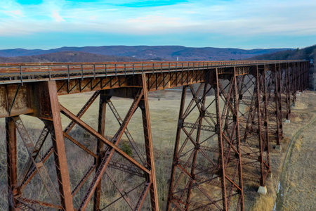 Moodna Viaduct Trestle. The Moodna Viaduct is an iron railroad trestle spanning Moodna Creek and its...