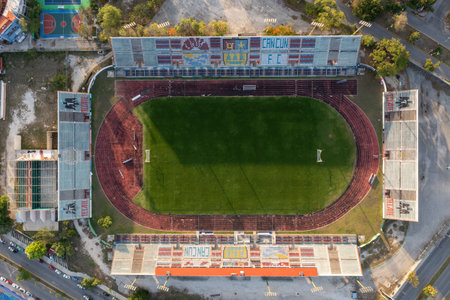 Cancun, Mexico - May 30, 2021: Stadium Andres Quintana Roo in Cancun, Mexico.のeditorial素材