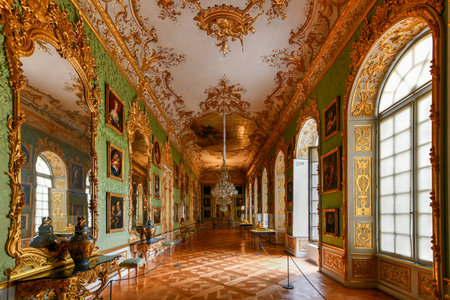 Munich, Germany - July 8, 2021: The Munich Residence served as the seat of government and residence of the Bavarian dukes, electors and kings from 1508 to 1918.のeditorial素材