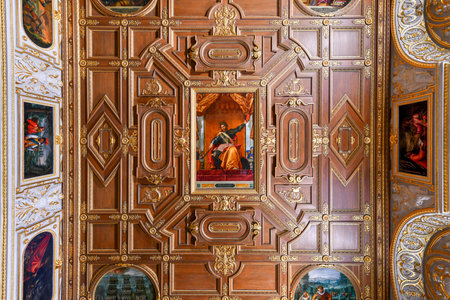 Munich, Germany - July 8, 2021: The Munich Residence served as the seat of government and residence of the Bavarian dukes, electors and kings from 1508 to 1918.のeditorial素材