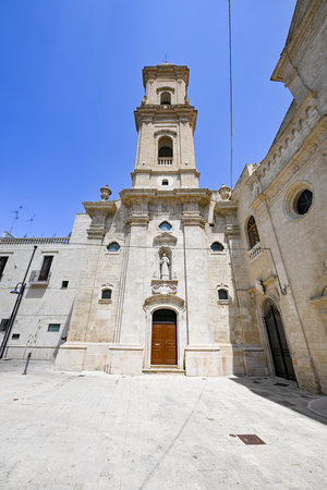Church of San Francesco in Gravina in Puglia, Italyの写真素材