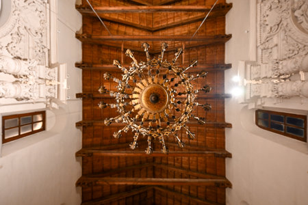 Church of Saint Catherine of Alexandria in the town of Taormina, Province of Messina, Sicily, Italy, Europe, EUの写真素材