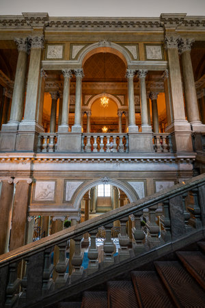 Stockholm, Sweden - Aug 2, 2024: The Royal Palace (Kungliga slotten). The Royal Palace of Stockholm is His Majesty The King's official residence.の写真素材