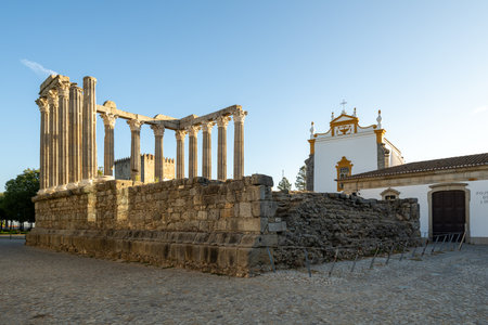 The Roman Temple of Evora (Templo romano de Evora), also referred to as the Templo de Diana is an...