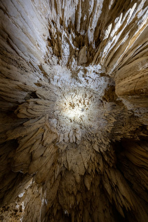 Cayman Crystal Caves in the  Grand Cayman Islands. Situated in a lush tropical forest in Northside, Grand Cayman.の写真素材