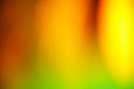 An abstract photo of green, orange, red, and black bokeh light. Photos of beautiful color combinations. Abstract Background.の写真素材
