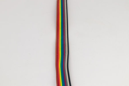 Rainbow cable used for DIY materials by electronic hobbyists.