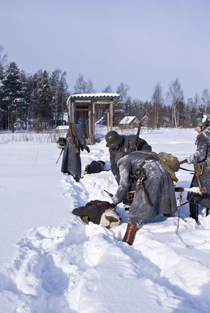 Soviet-Finnish war 1939-1940: marauders