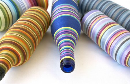 Decorative bottles on a white background
の写真素材