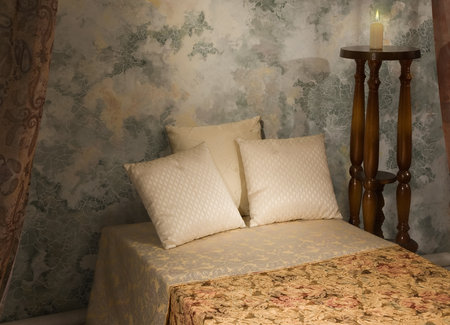 Refined bedroom interior in the vintage style
の写真素材