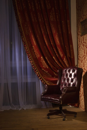 Luxurious interior in the vintage styleの写真素材