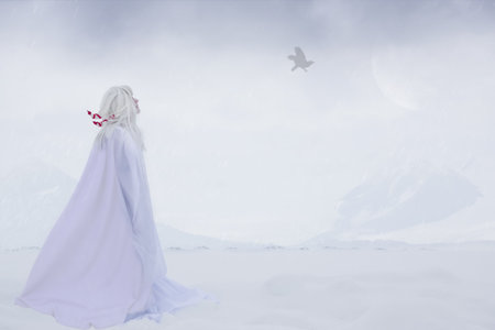 Fomorians. Mythological creature of Celtic folklore, immortal inhabitant of the north.の写真素材