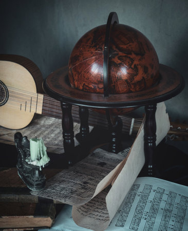 Musical still life with renaissance vihuela



の写真素材