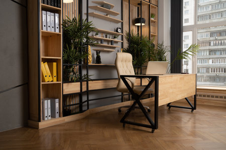 Business interior in a office.の写真素材