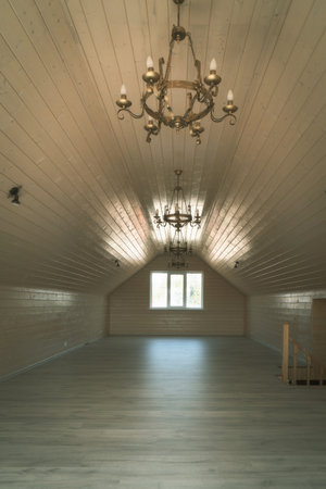 Home interior in the vintage styleの写真素材