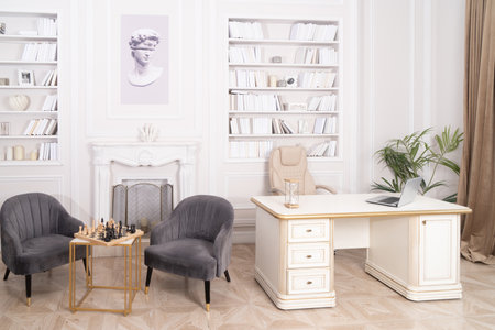 Business interior in a office.の写真素材