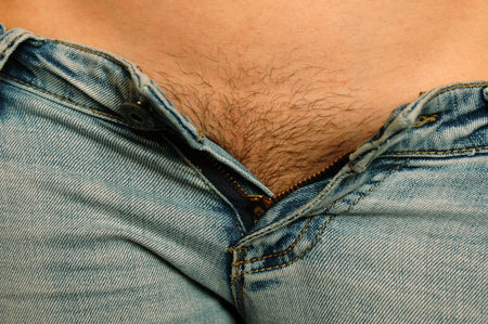 low-backed women's jeans