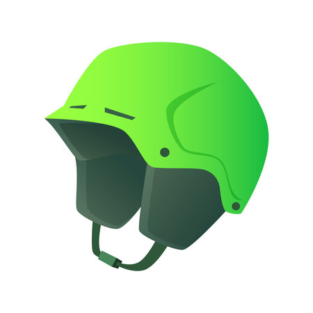 Protective helmet for active sports in roller skating, snowboarding, skiingのイラスト素材