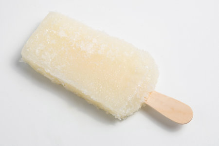 ice cream lolly icecream ice-cream isolated on a white backgroundの写真素材
