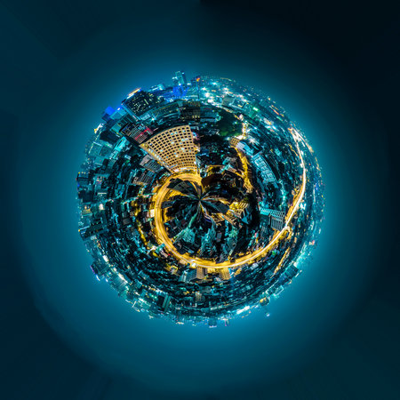 City circleの写真素材