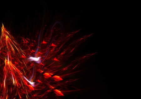 Abstract design colorful background  Wonderful fractal imageの写真素材
