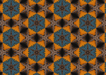 Abstract design colorful geometric texture の写真素材