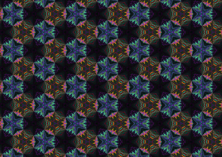 Abstract design colorful geometric texture の写真素材