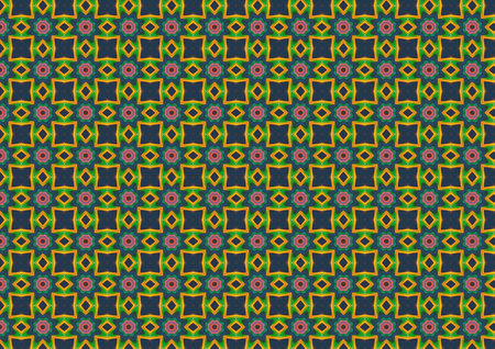 Abstract design colorful geometric Background の写真素材