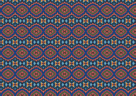 Abstract design colorful geometric Background の写真素材
