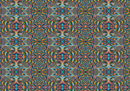 Abstract design colorful geometric Background の写真素材