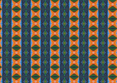 Abstract design colorful geometric Background の写真素材