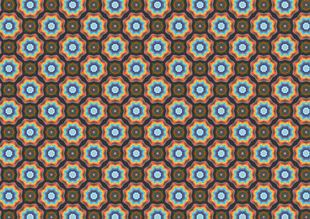 Abstract design colorful geometric Background の写真素材