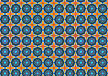 Abstract design colorful geometric Background の写真素材
