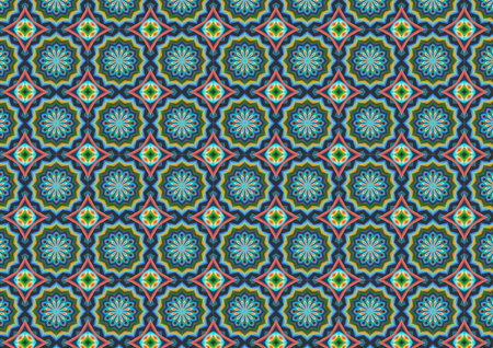 Abstract design colorful geometric Background の写真素材