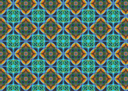 Abstract design colorful geometric Background の写真素材